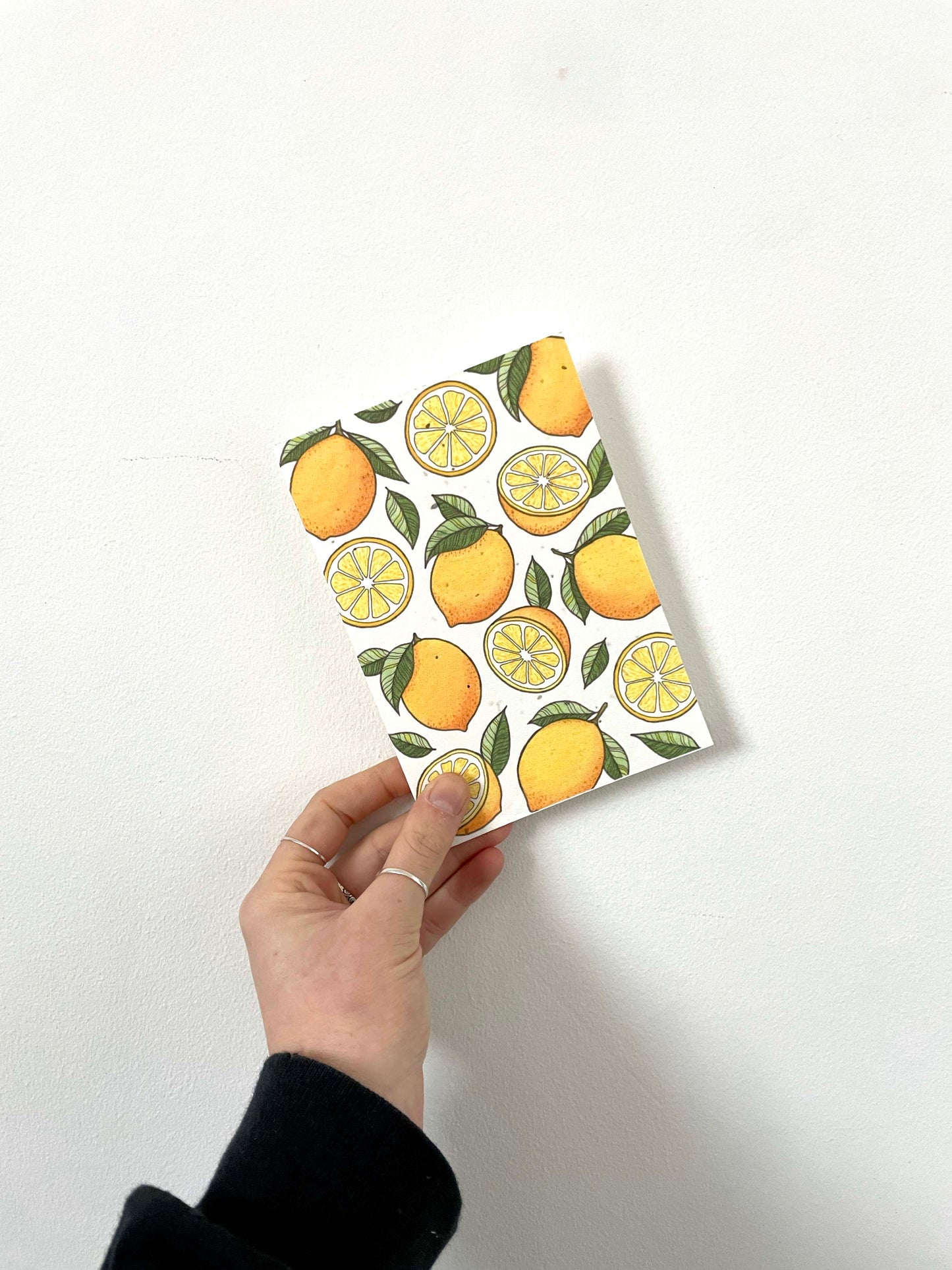 Lemons Plantable Seed Card