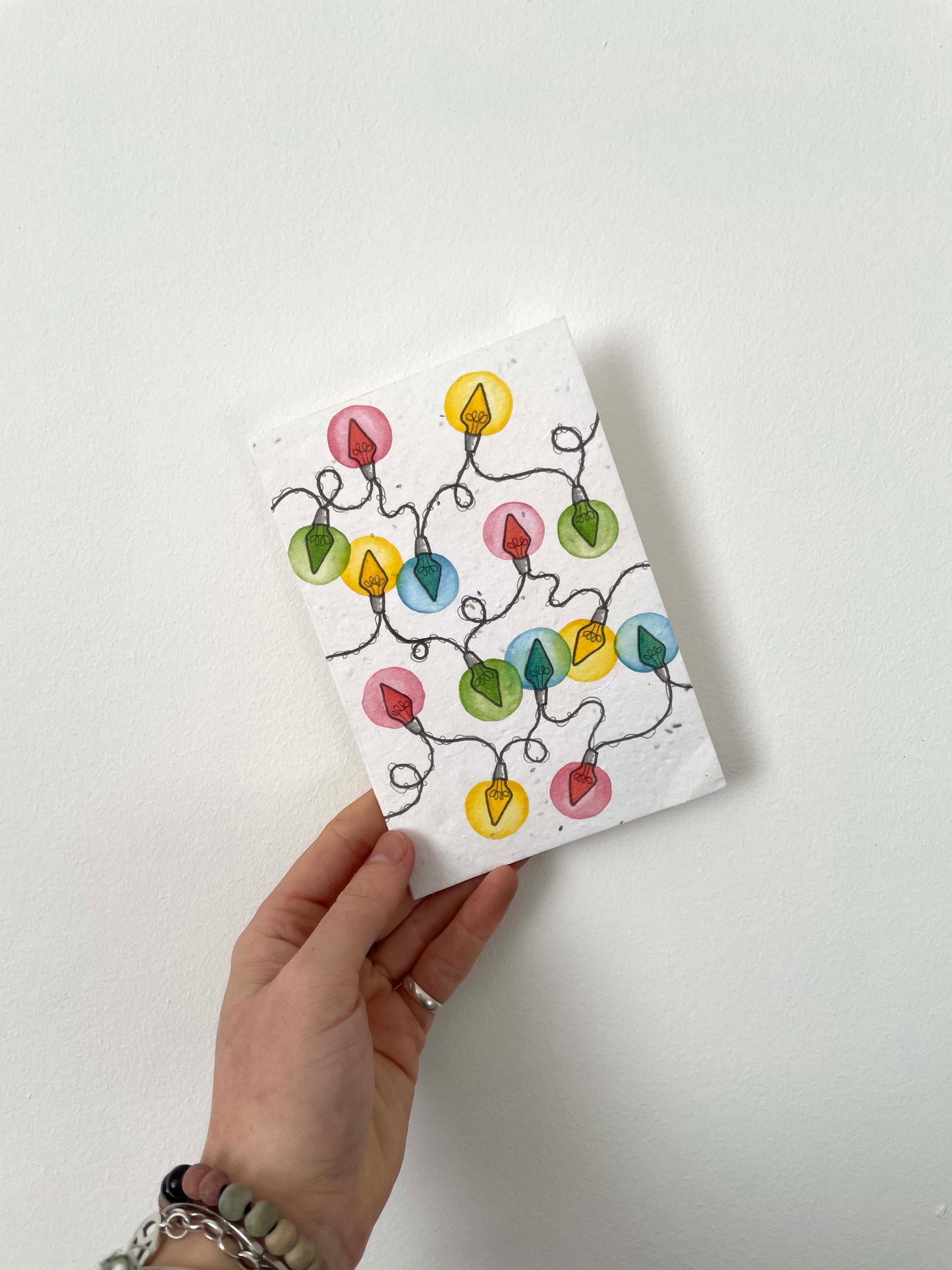 Christmas Card - Fairy Lights