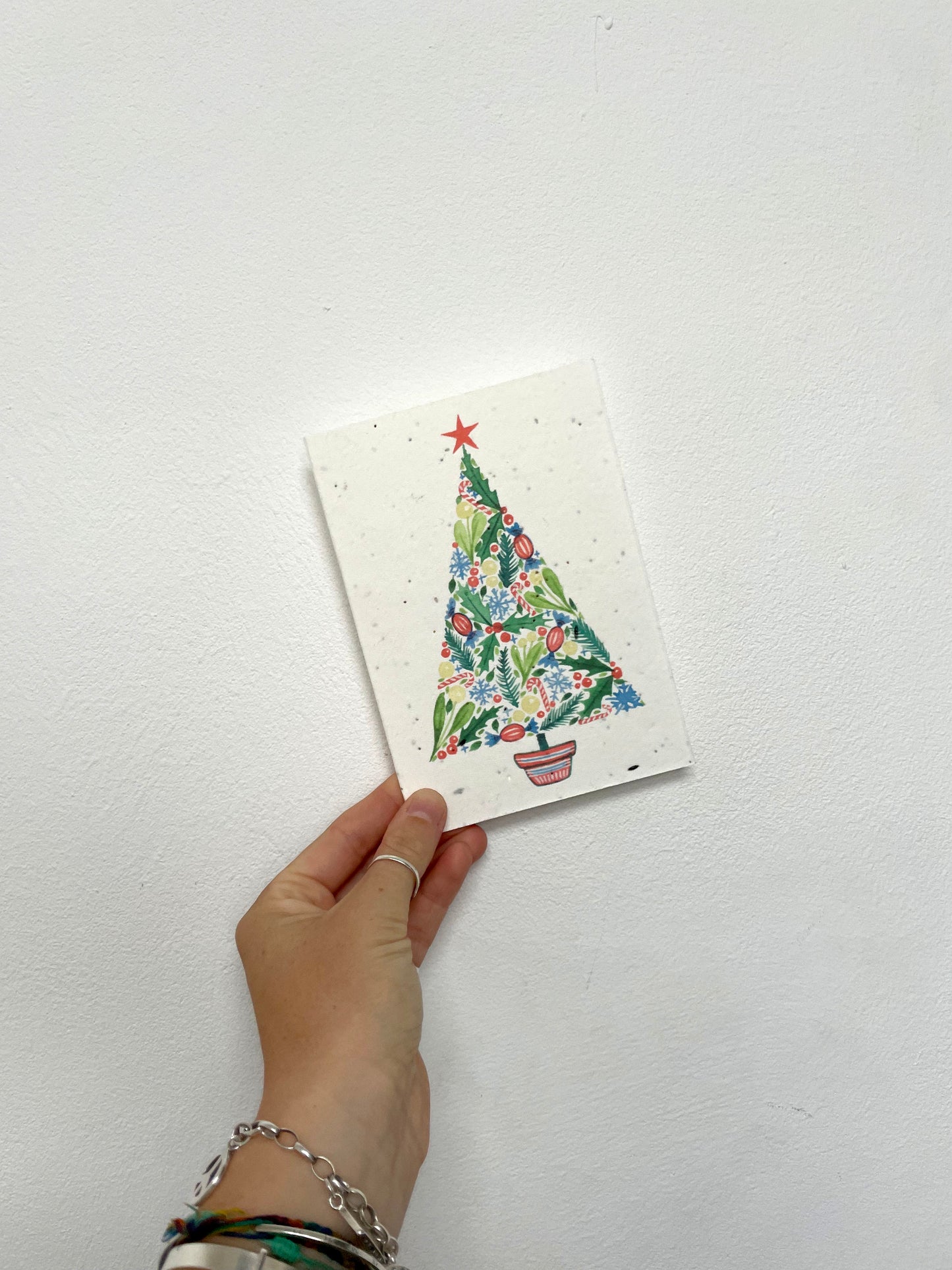 Christmas Card - Pattern Xmas Tree